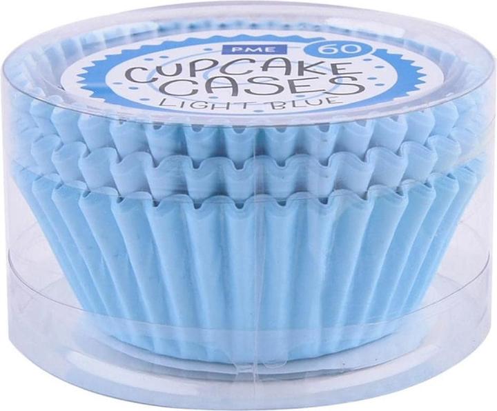 Produktbild PME Cupcake Backform Hellblau, 60 Stück (5.50 cm)