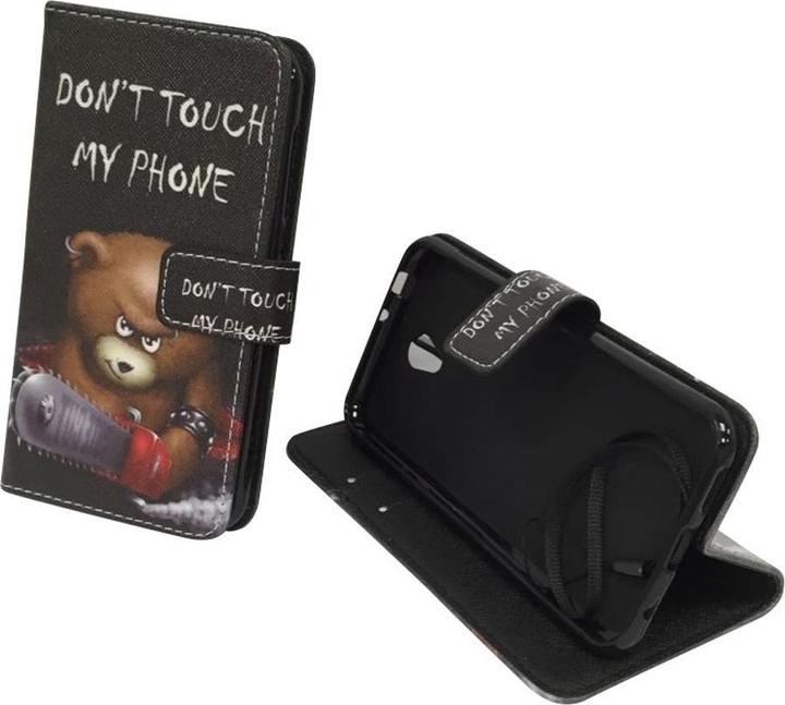 Produktbild König Design Schutz Handy Hülle für Vodafone Smart Prime 7 Case Cover Tasche Wallet Etui Neu (Vodafone Smart Prime 7)