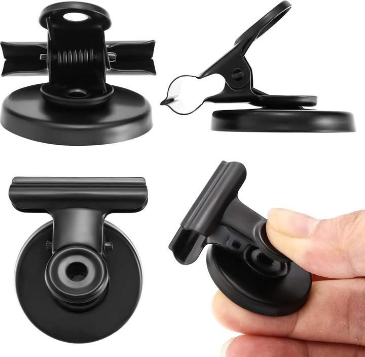 Actual product image JTI 10x magnetic clips - black (1 x)