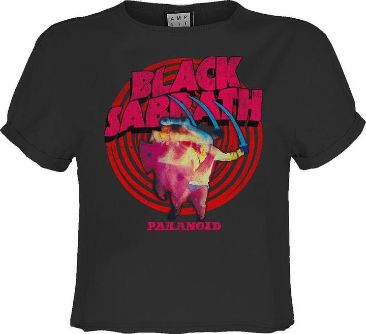 Amplified Paranoid kurzes TShirt
