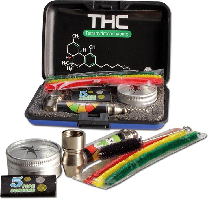 Black Leaf Metal Purepipe Set