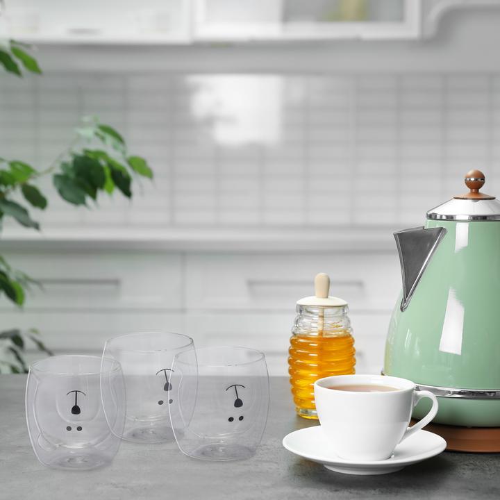 Produktbild Relaxdays Doppelwandige Gläser (0.30 l, 3 x)