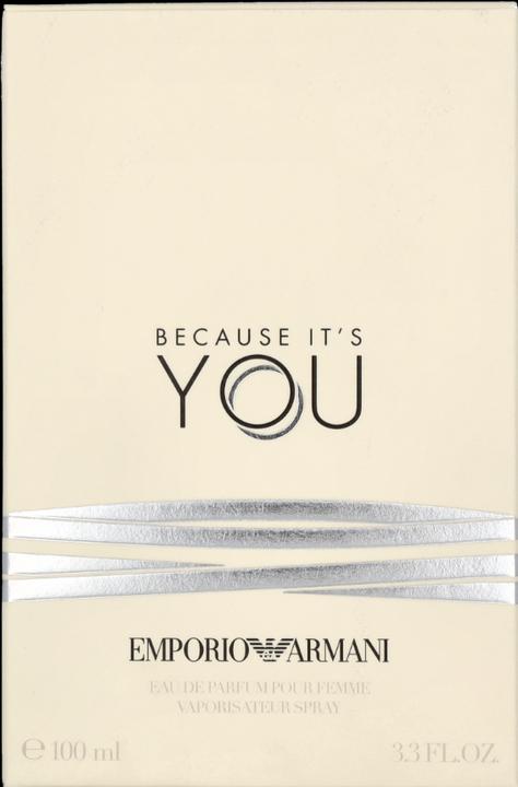 Actual product image Giorgio Armani Because it's you (Eau de parfum, 100 ml)