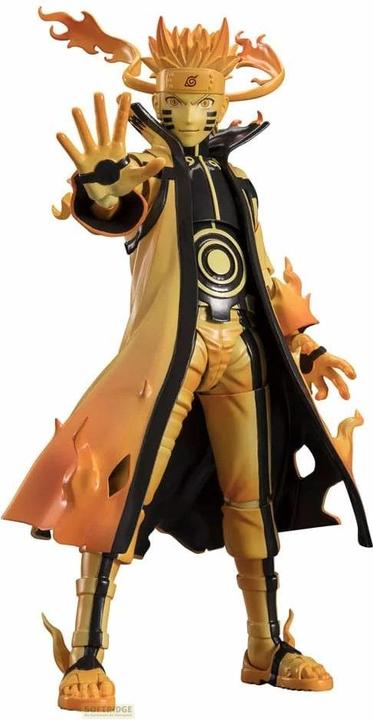 Image du produit Bandai Naruto figurine S.H. Figuarts Naruto Uzumaki (Kurama Link Mode) - Courageous Strength That Binds - 1