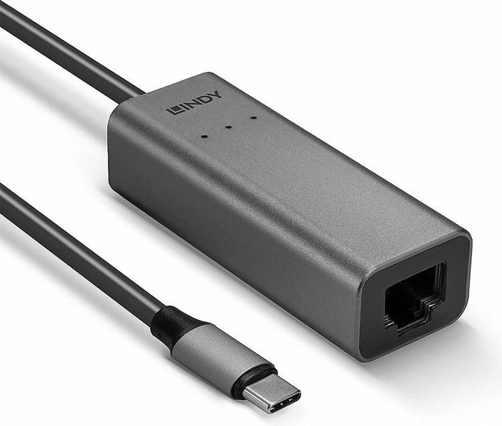 Immagine prodotto Lindy Da USB 3.1 Tipo C a RJ-45 (USB-C, RJ45 2.5 Gigabit Ethernet (1x))