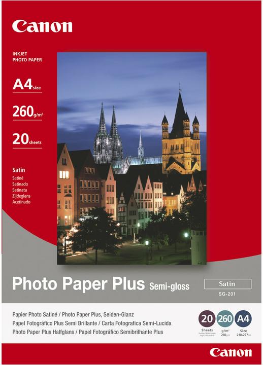Produktbild Canon SG-201 Plus Semi-Gloss (260 g/m², 10 x 15 cm, 50 x)