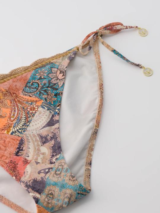 Image du produit Watercult Pantalon de bikini "Paisley savage" rose/?? petits motifs (XL)