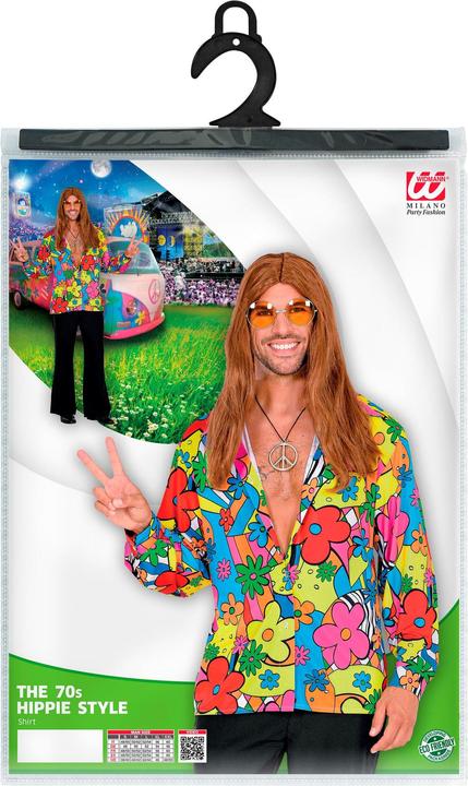 Actual product image Widmann THE 60s FASHION - flower power” (Hemd), XXXL