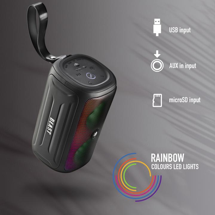 Image du produit NGS Roller beast black (7 h, Fonctionnement sur batterie)
