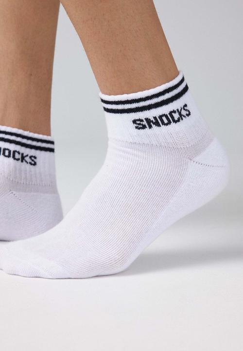 Produktbild Snocks Retro Sneaker Socken (4er Pack, 35 - 38)
