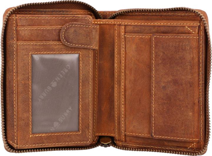 Produktbild Greenburry Vintage Sternzeichen Geldbörse Leder 10 cm
