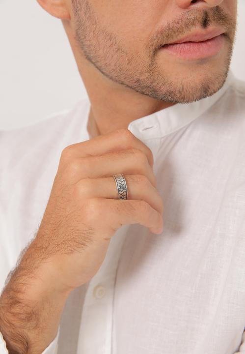 Image du produit Kuzzoi Bague à ruban (56, Argent 925)