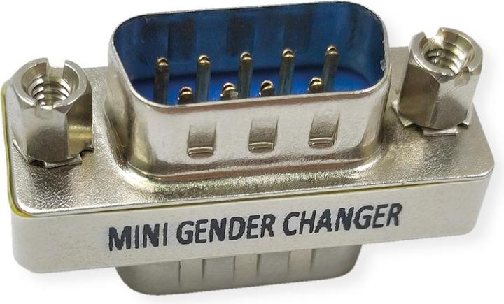 Produktbild Value Mini Gender Changer, DB9 ST/ST (0.01 m, Mini DIN)