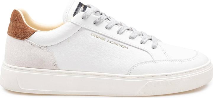 Produktbild Crime London Crime leather sneakers white and tan color (43)