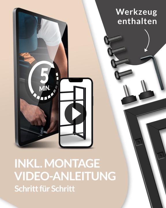 Produktbild Heldenwunder Getränkekistenregal, Schwarz