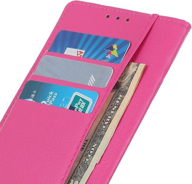 Produktbild MU Classic Litchi Leder Bookcover Series (Motorola One Zoom)