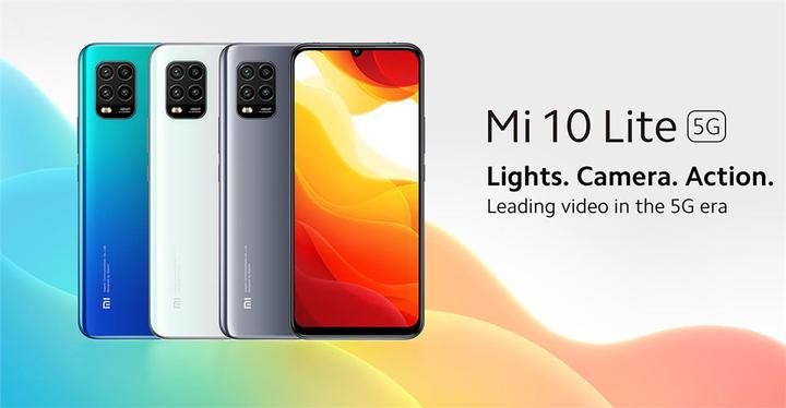 Produktbild Xiaomi Mi 10 Lite 5G (128 GB, Dream White, 6.57", Dual SIM, 48 Mpx, 5G)