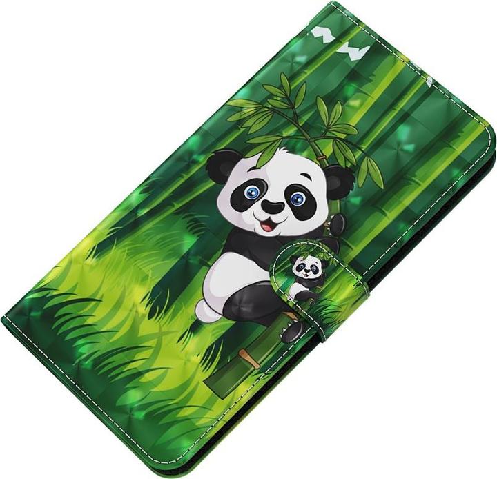 Produktbild Cover-Discount iPhone 13 mini - Etui Glitzer Effekt Panda (Apple iPhone 13 mini)