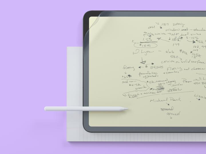 Produktbild Paperlike Displayschutzfolie (2 Stück, iPad Pro 11 2018 (1. Gen), iPad Pro 11 2020 (2. Gen), iPad Air 2020 (4. Gen), iPad Air 2022 (5. Gen))