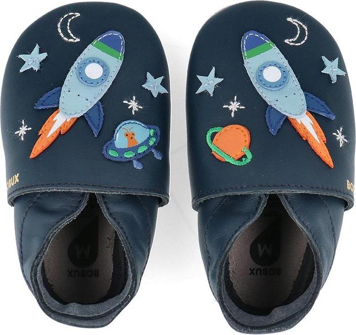 Actual product image Bobux finkli Cosmic Rocket Navy (28, 29)