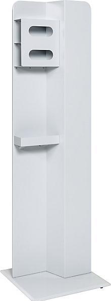 Image du produit Mades Poste hygiénique de sol, h x l x p 1700 x 540 x 495 mm, gris clair.