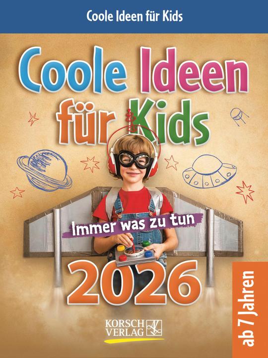 Actual product image Coole Ideen für Kids 2026 (12 x 16 cm, German)