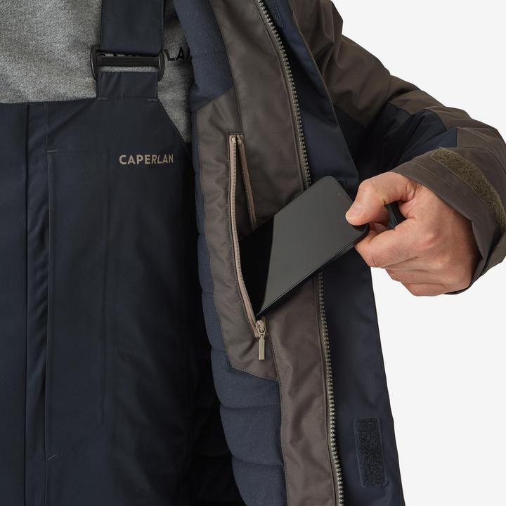 Image du produit Caperlan Veste de pêche FJ 500 chaude homme kaki (XL)