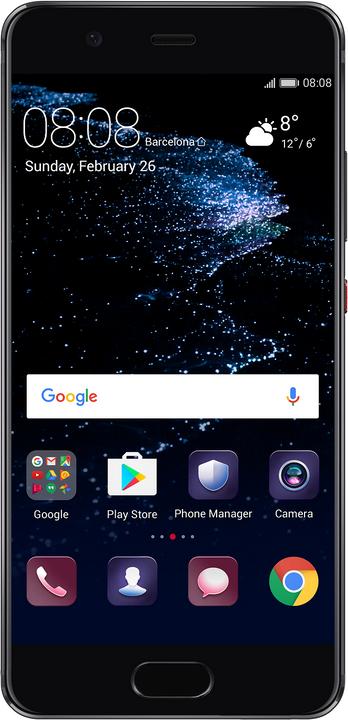 Produktbild Huawei P10 (64 GB, Graphite Black, 5.10", Hybrid Dual SIM, 20 Mpx, 4G)