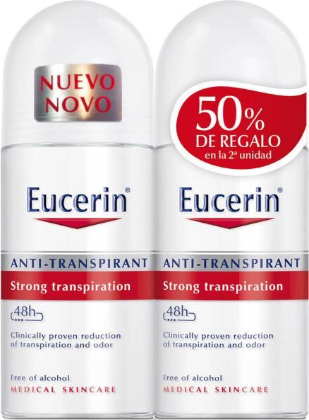 Actual product image Eucerin Anti-Transpirant Roll on 2x50ml (Roll-on, 50 ml)