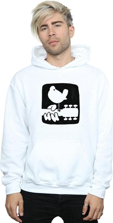 Immagine prodotto Woodstock Guitar Logo Felpa con Cappuccio Uomo (3XL)