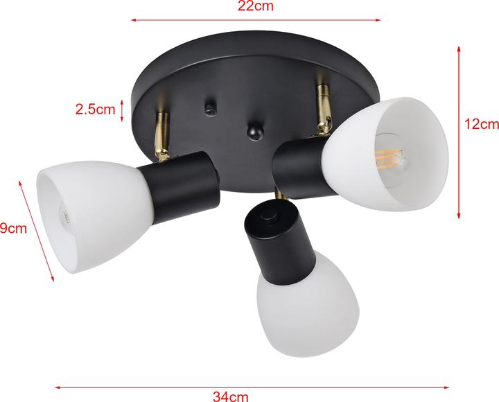Actual product image Lux.Pro Abbey (E14)