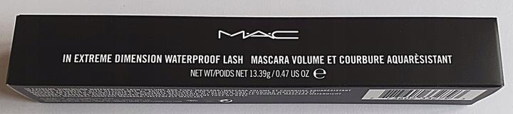 Actual product image MAC Cosmetics In Extreme Dimension (Dimension Black)