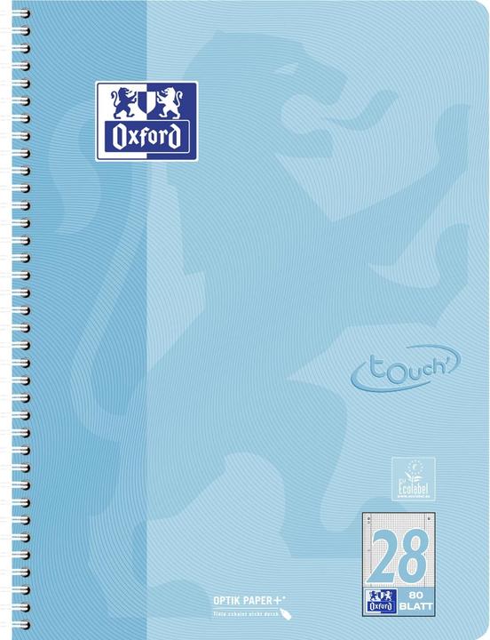 Produktbild Oxford Collegeblock (A4+, Kariert, Weicher Einband)