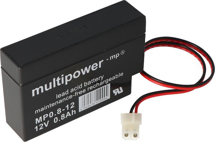 Produktbild Fiamm FG20086 Blei Akku mit Kabel und AMP Stecker 800mAh, nicht mehr lieferbar, geliefert wird der M (12 V, 0.80 Ah)