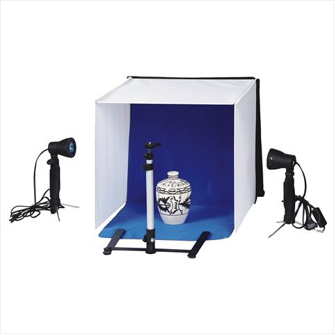 Immagine prodotto Falcon Eyes Box di registrazione pieghevole PBK-40AB-2LS 40x40 cm + 2 lampade (40 cm)
