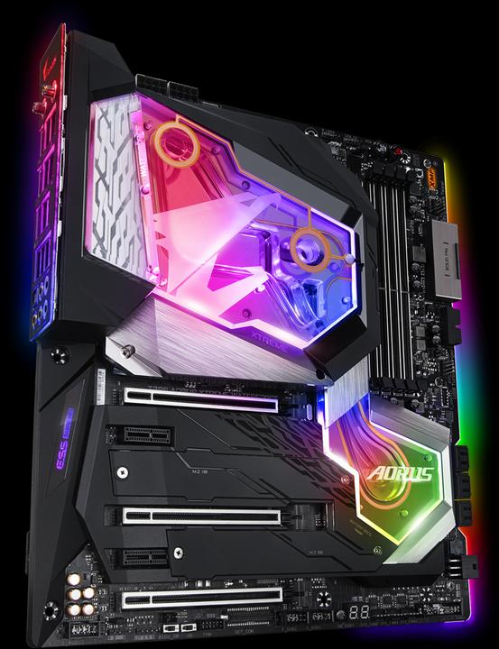 Produktbild Gigabyte Z390 AORUS XTREME WATERFORCE 5G - Bundle mit Intel Core i9-9900K (LGA 1151, Intel Z390 Express, E-ATX)
