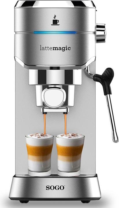 Actual product image Sogo EXPRESS COFEEMAKER RETRO IRONMAN-15BARS-1450W