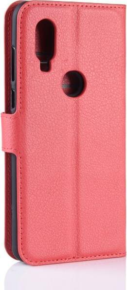Produktbild MU Classic Litchi Leder Bookcover Series (Motorola One Vision)