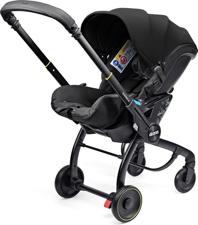 Image du produit Doona Coque bébé X Nitro Black (Coque auto, Norme ECE R129/i-Size)