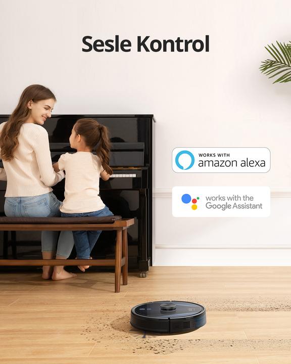 Produktbild eufy L35+ Saug-und Wischroboter Schwarz (Saugwischroboter)
