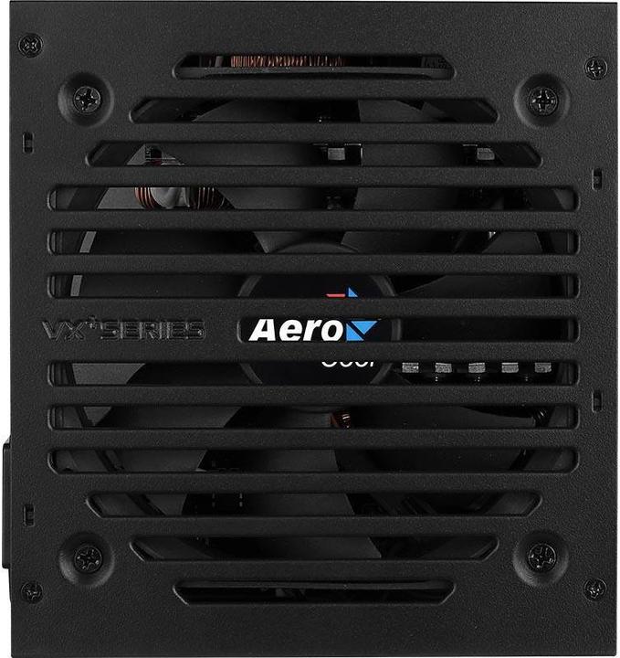 Actual product image AeroCool PGS VX-650Plus AEROVX-650PLUS (650 W, 120 mm) power supply unit (650 W)