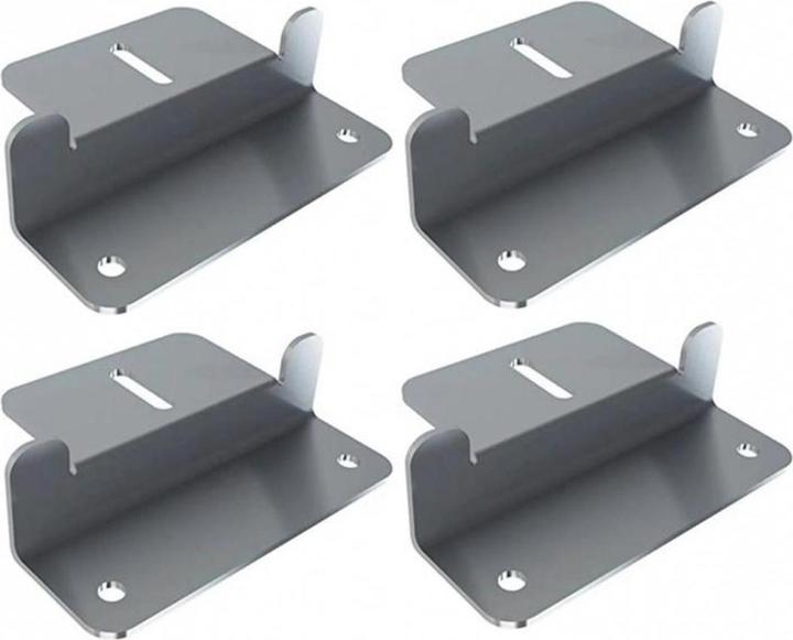 Actual product image Autosolar Mounting Z-bracket 4 pieces with screws (Solar system mounting material)