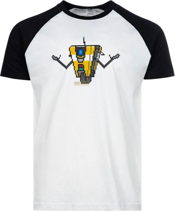 DEVplus Borderlands T-Shirt Claptrap Pixel Art Grösse S (S)