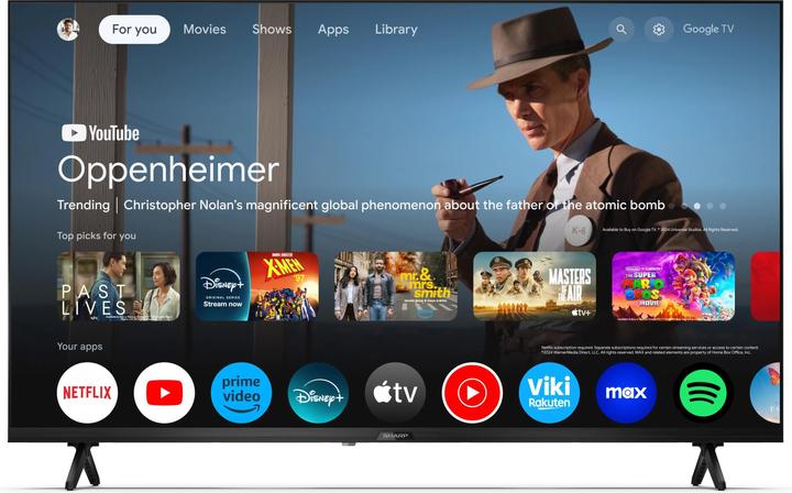 Produktbild Sharp 40GF2265E 40" FHD Google TV schwarz (40", LED, Full HD)