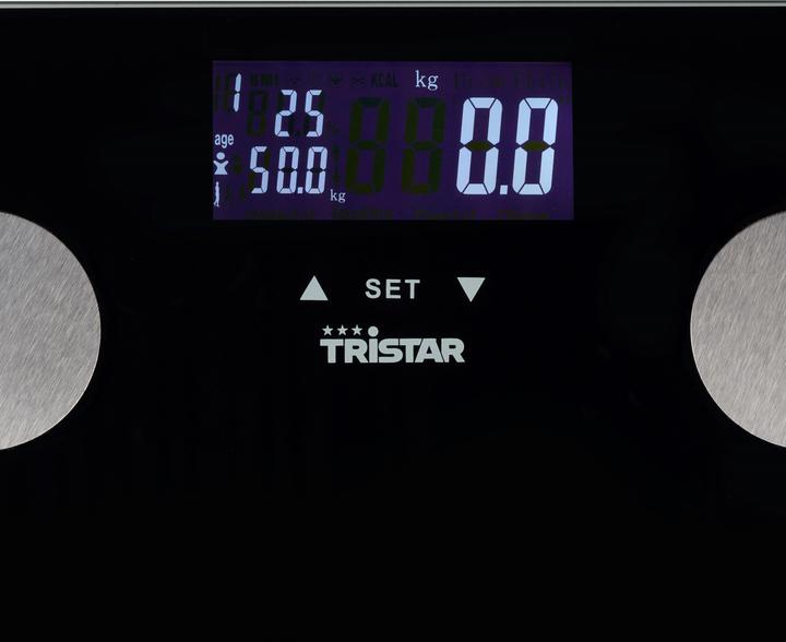Actual product image Tristar WG-2442 Body analysis scale Weighing capacity (max.) (150 kg)