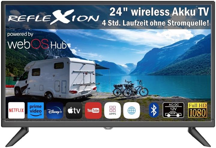 Reflexion LEDA24OSBT 24" Smart Akku LED-TV inkl Halterung (24", LED, HD ready)