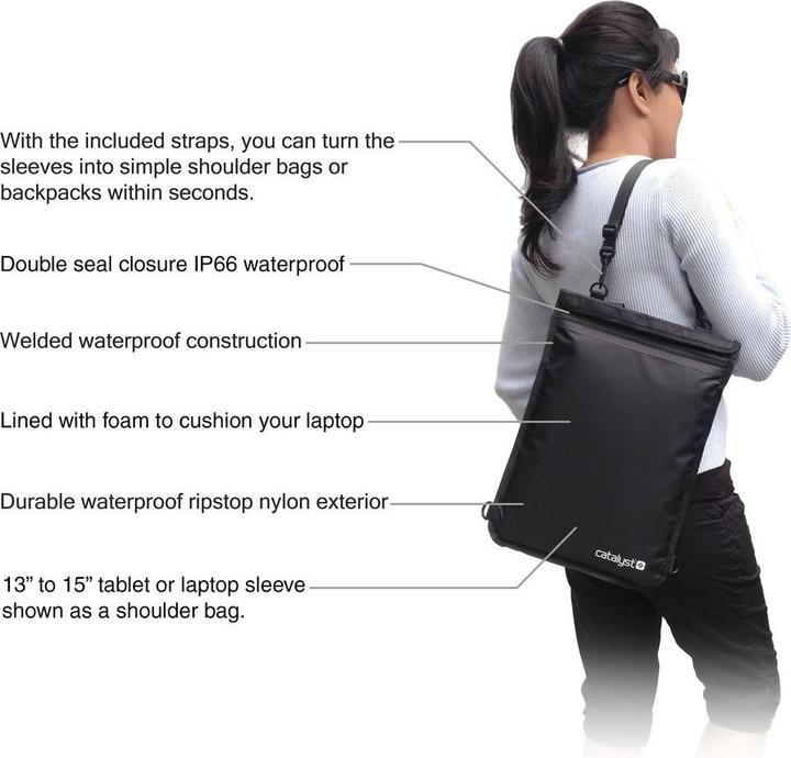 Actual product image Catalyst waterproof universal sleeve (7 - 8" Tablets)