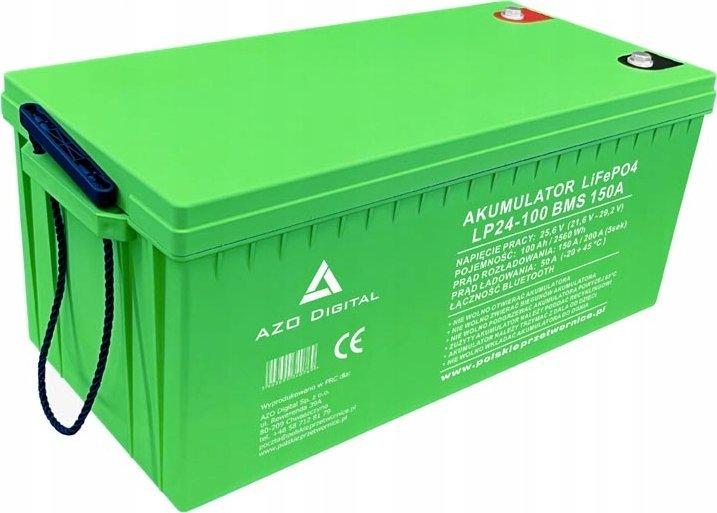 Produktbild Digital Lifepo4 Lithium-Eisen-Phosphat-Batterie 24V 100Ah 150A (100000 mAh)