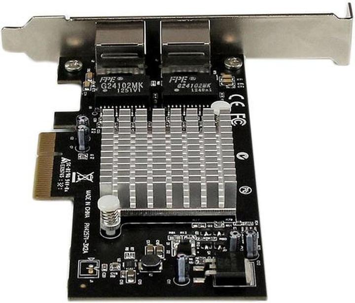 Produktbild StarTech 2 Port PCIe Gigabit Network Card (PCI Express 2.1 x4)