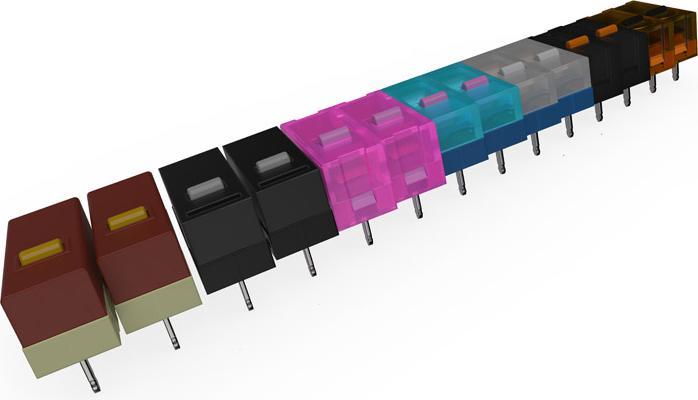 Actual product image Endgame Gear OP1 Universal Switch Set - 2x Switch PCBs + 14 Switches